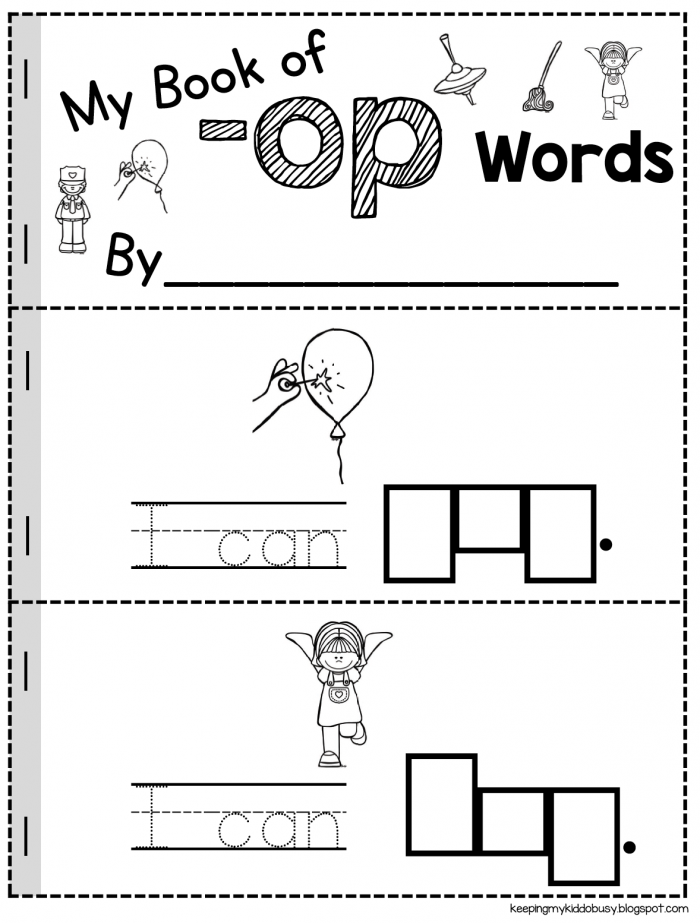 Cvc Word Booklets Worksheets Worksheets Day