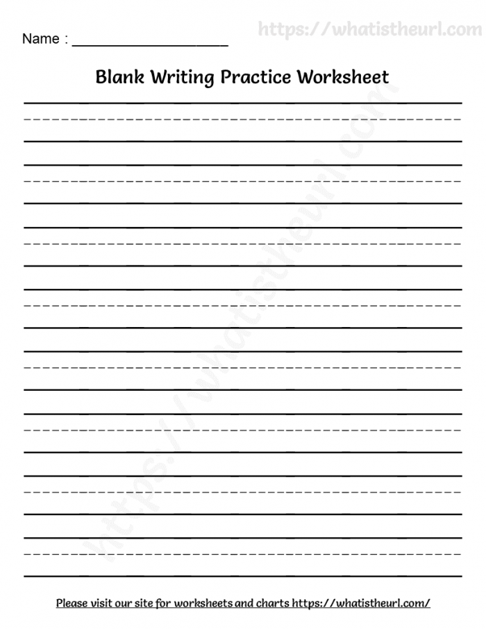 Handwriting Practice Worksheets Worksheets Day