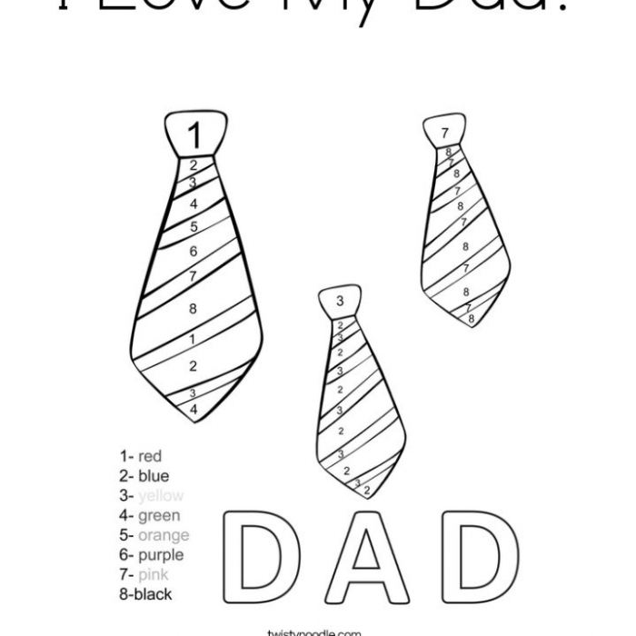 Free Printable Fathers Day Coloring Pages For Kids